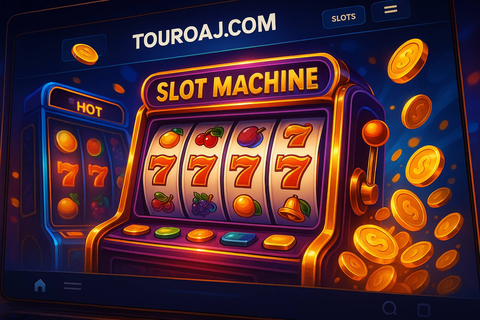 Explore o mundo das slot machines no TOUROAJ.COM Casino